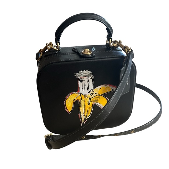 Coach X Jean Michel Basquiat Square Bag - Picture 3 of 15